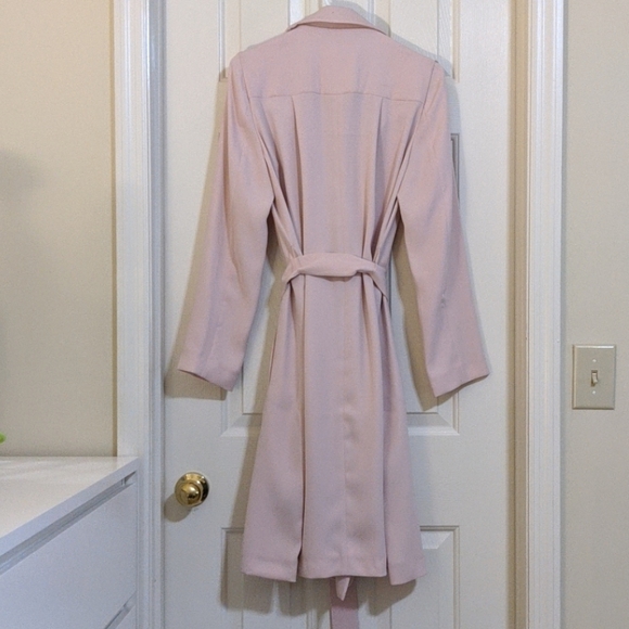 NWT Express Trench Jacket Pink size XS - Picture 4 of 5